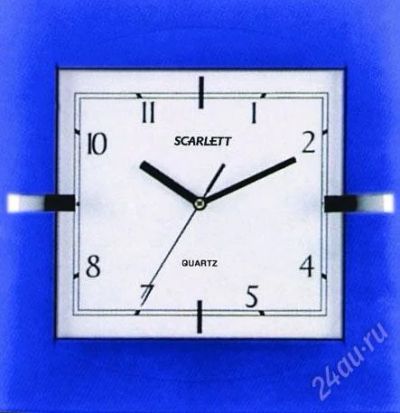 Лот: 2579501. Фото: 1. Настенные часы Scarlett SC-55FV... Часы настенные, настольные