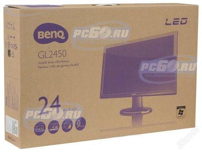 Лот: 1552248. Фото: 1. Новый Монитор BenQ GL2450 Диагональ... ЖК-мониторы