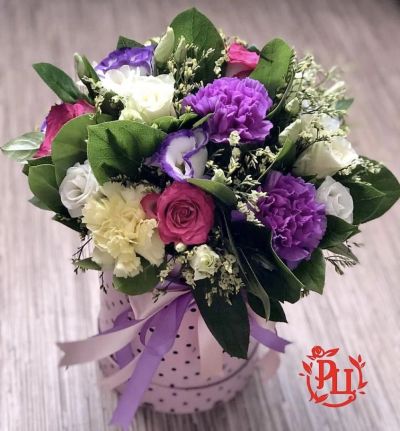 Лот: 14171615. Фото: 1. Лот № 804 Коробочка с цветами... Свежие цветы