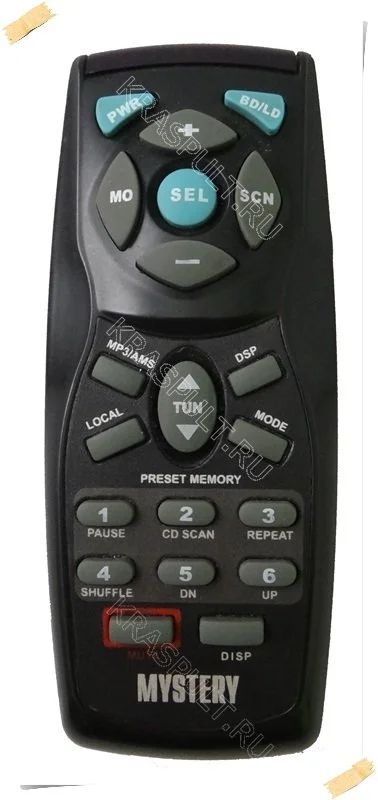 Лот: 11183421. Фото: 1. Пульт для автомагнитолы Mystery... Пульты ДУ