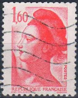 Лот: 23329826. Фото: 1. 1982. Франция. "Свобода". н.с... Марки