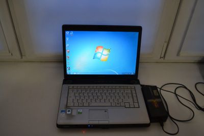 Лот: 20013268. Фото: 1. Ноутбук Toshiba Satellite A200-1M8... Ноутбуки