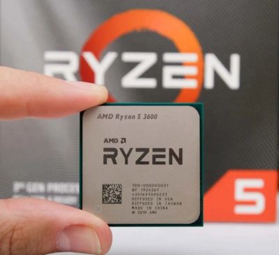 Лот: 20857010. Фото: 1. Процессор Ryzen 5 3600 OEM (без... Процессоры