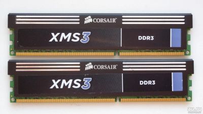 Лот: 7751864. Фото: 1. 8GB (2 x 4Gb) Corsair PC3-12800... Оперативная память