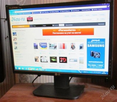 Лот: 2601091. Фото: 1. Монитор LG FLATRON L 192 WS. ЖК-мониторы