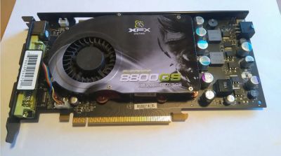 Лот: 11270253. Фото: 1. XFX 8800 GS видео карта. Видеокарты