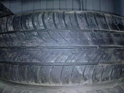Лот: 2627777. Фото: 1. Диски + шины лето 205/65 R15 Honda... Шины на дисках