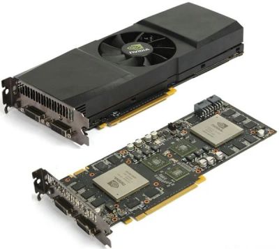 Лот: 3141698. Фото: 1. Двухчиповая видеокарта ASUS ENGTX295... Видеокарты