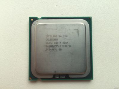 Лот: 17951382. Фото: 1. Intel Celeron 450 (2.2GHz, SLAFZ... Процессоры