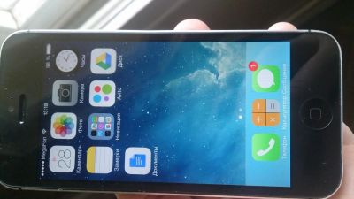 Лот: 4677120. Фото: 1. iphone 5 16gb black только 2 дня. Смартфоны
