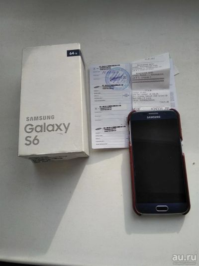 Лот: 9039098. Фото: 1. Samsung Galaxy S6 SM-G920F 64Gb... Смартфоны