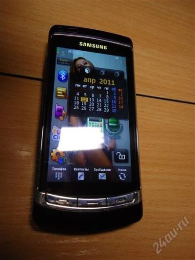Лот: 897558. Фото: 1. смартфон Samsung gt - i8910 omnia... Смартфоны
