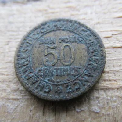 Лот: 16602214. Фото: 1. Монета 50 сантим Франция 1926... Европа
