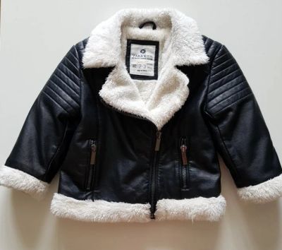 Лот: 9770413. Фото: 1. Кожаная куртка ZARA/Зара. Верхняя одежда