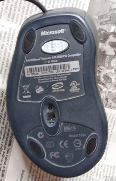 Лот: 13475268. Фото: 1. 0ригинальная Microsoft IntelliMouse... Клавиатуры и мыши