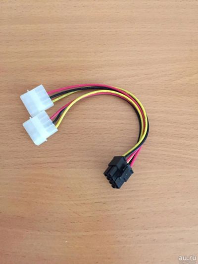 Лот: 8568682. Фото: 1. Переходник molex 8 pin. Шлейфы, кабели, переходники