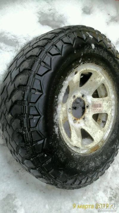 Лот: 13343891. Фото: 1. Резина Hankook mt 235/85r16. Шины