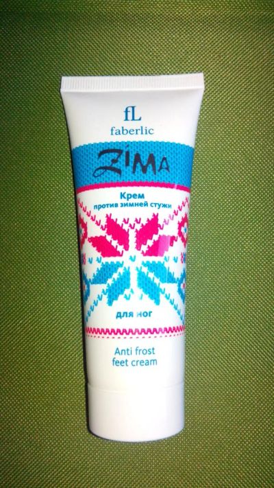 Лот: 8071158. Фото: 1. Защитный крем для ног Zima Faberlic... Уход за телом