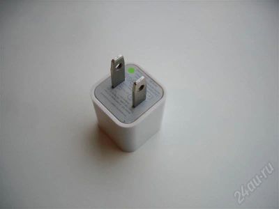 Лот: 675265. Фото: 1. Сетевой адаптер с USB для Iphone. Зарядные устройства, блоки питания, адаптеры сетевые для смартфонов