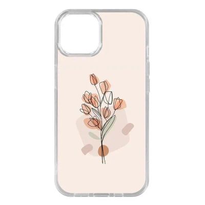 Лот: 25051233. Фото: 1. Чехол Krutoff Clear Case "Букет... Чехлы, бамперы
