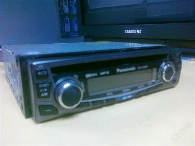 Лот: 885706. Фото: 1. Автомагнитола PANASONIC mp3. Автомагнитолы