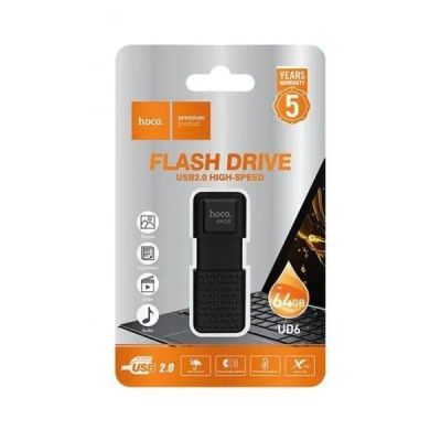 Лот: 25800288. Фото: 1. ФЛЕШКА HOCO USB 2.0 64GB UD6. USB-флеш карты