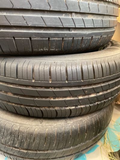 Лот: 25514976. Фото: 1. Шины б/у 175/65 R14 82T Hankook... Шины