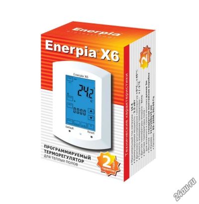 Лот: 5795125. Фото: 1. Терморегулятор Х6. Тёплый пол