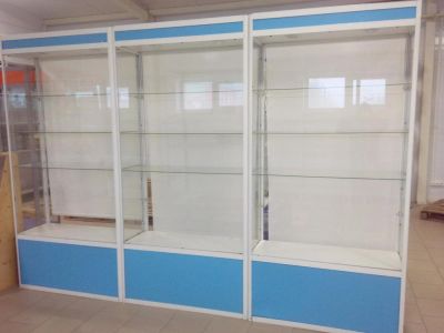 Лот: 8764052. Фото: 1. Витрина с подсветкой и жалюзи... Торговое