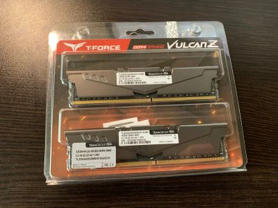 Лот: 19479279. Фото: 1. 32GB (2x16) DDR4 3600 Team Vulcan... Оперативная память