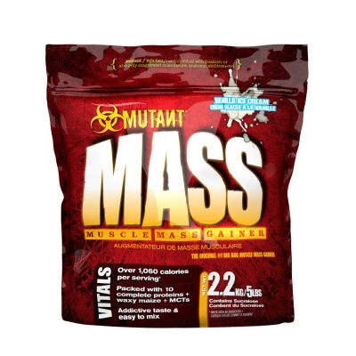 Лот: 4178731. Фото: 1. Гейнер Mutant MASS 2,2 кг. Спортивное... Спортивное питание, витамины