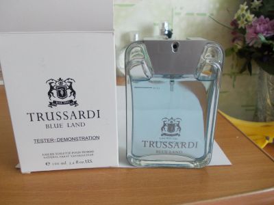 Лот: 11711253. Фото: 1. Blue Land от Trussardi 100мл тестер... Мужская парфюмерия