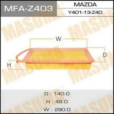 Лот: 18583805. Фото: 1. Воздушный фильтр masuma mazda... Расходные материалы