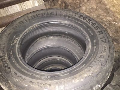 Лот: 12312320. Фото: 1. Continental 265/65 R17 зимняя... Шины