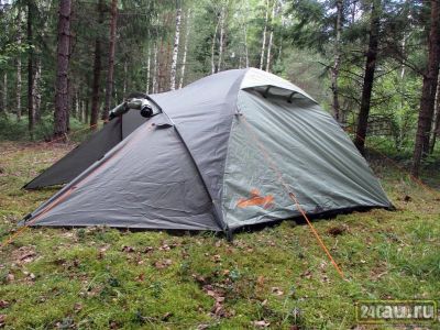 Лот: 13014139. Фото: 1. Палатка туристическая WoodLand... Палатки, тенты