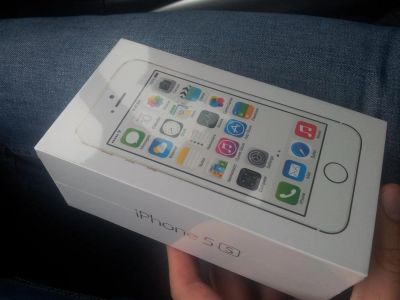 Лот: 3365977. Фото: 1. Iphone 5S 16gb gold. (ЕВРО). Смартфоны