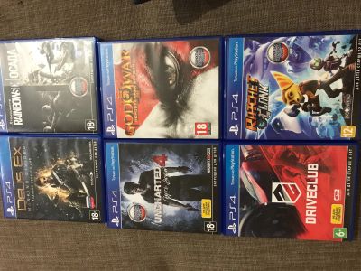 Лот: 12447956. Фото: 1. Игры для PS4 срочная продажа. Игры для консолей