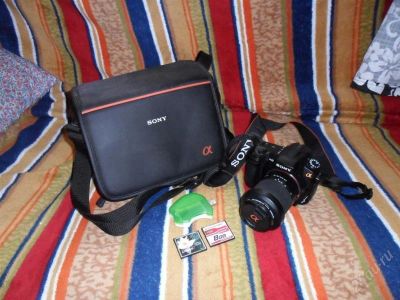 Лот: 1035009. Фото: 1. Продам Sony Alpha DSLR-A300 Kit... Цифровые зеркальные