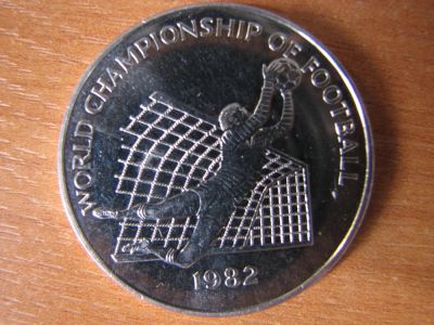 Лот: 4192918. Фото: 1. Ямайка 1 доллар 1982 года. Чемпионат... Америка