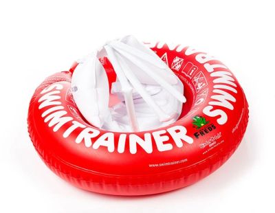 Лот: 7667401. Фото: 1. Круг для купания Swimtrainer красный. Другое (дети растут)