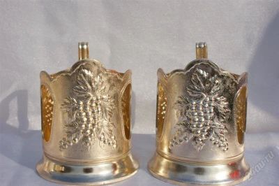 Лот: 1823282. Фото: 1. Подстаканник №10. Предметы интерьера и быта