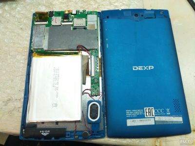 Лот: 13048498. Фото: 1. планшет dexp ursus 7mv3 3g lcd... Запчасти для планшетов