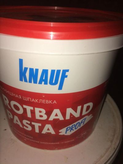 Лот: 10533048. Фото: 1. KNAUF Rotband PASTA (КНАУФ Ротбанд... Смеси, шпатлевки, цемент