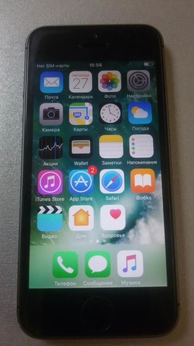 Лот: 8952102. Фото: 1. Iphone 5S Space Gray 16Gb. Другое (смартфоны, связь, навигация)