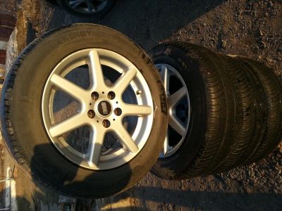 Лот: 3930019. Фото: 1. BBS 215/60 R16 (5x114.3) michelin... Шины