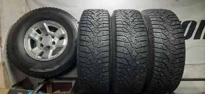 Лот: 20296650. Фото: 1. Колеса Toyota 7*16 6*139,7 ет... Шины на дисках