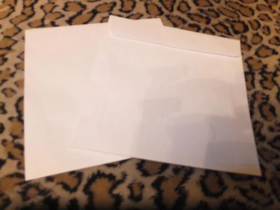 Лот: 4919572. Фото: 1. Конверт для CD (Бумажный) Белые... Органайзеры для дисков, боксы