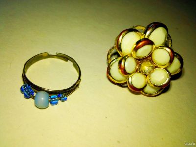 Лот: 9276297. Фото: 1. Кольцо. ( разные 2 шт ). Кольца, перстни