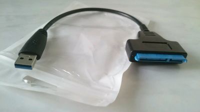 Лот: 9585012. Фото: 1. Sata to USB 3.0 переходник для... Шлейфы, кабели, переходники