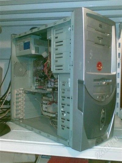 Лот: 1294805. Фото: 1. Системник Celeron 1.7Ghz/512Mb... Компьютеры в сборе